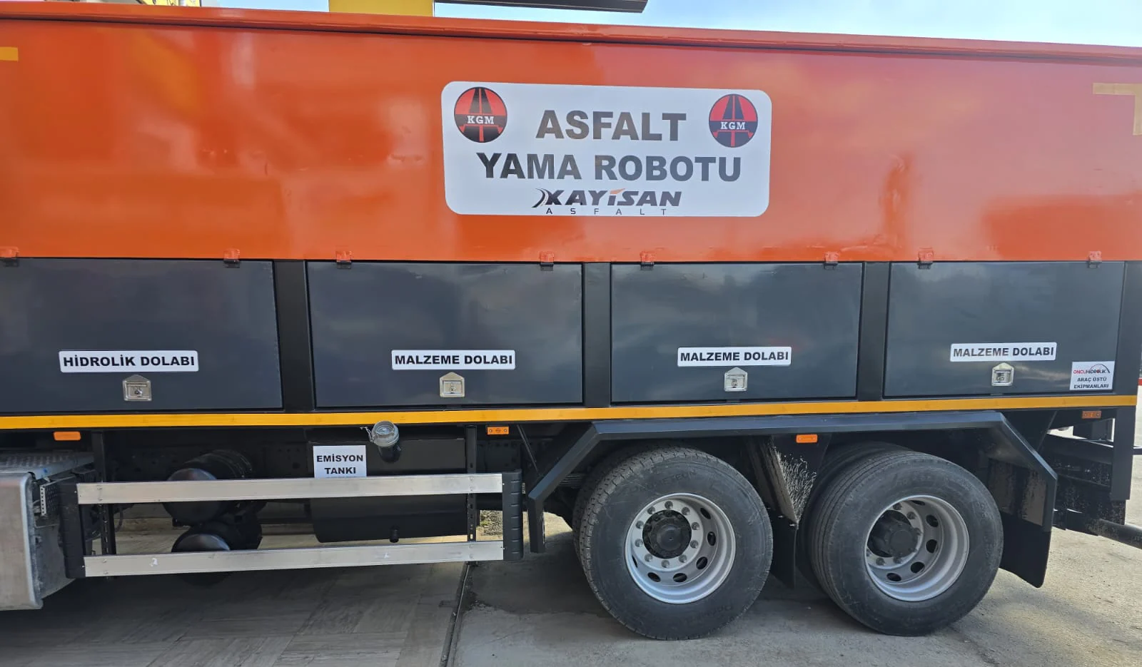 Asfalt Yama Robotu ürün görseli