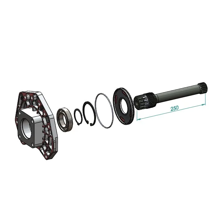 1.02.42.TK 112 TEK DİŞLİ (112) ACTROS G 125-135-145 KARDAN MİLİ TK