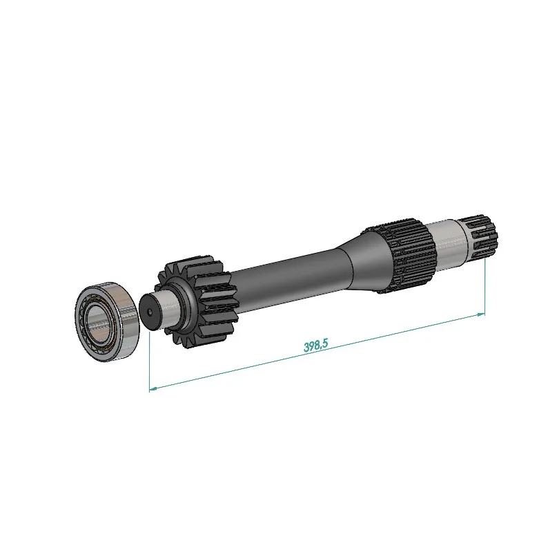 1.02.52.TK 147 ZF 9S 109 12 92 KARDAN MİLİ TAKIMI