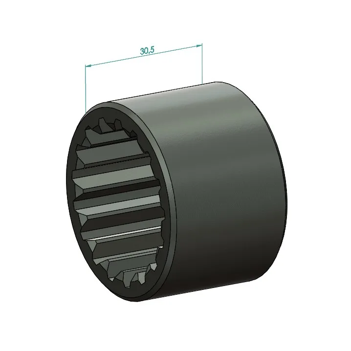 Ø44.5 Z.17 Splayn/SPLINE