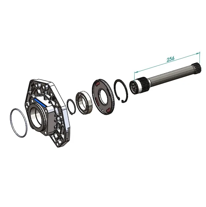 1.02.55.TK G281-12 POWERSHIFT 3 4X KARDAN MİLİ TAKIMI
