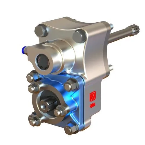 CTM 086 PTO teknik çizimi — kesit, ölçü ve montaj şeması