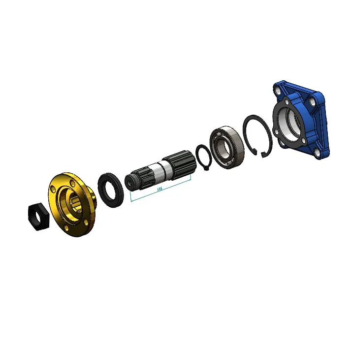 1.20.07.TK TEK DİŞLİ FREZELİ 30`LUK 4X3 SOMUNLU
