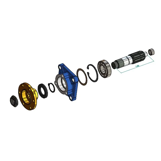 1.20.13.TK TEK DİŞLİ SOMUNLU 30`LUK 4X3 ISO