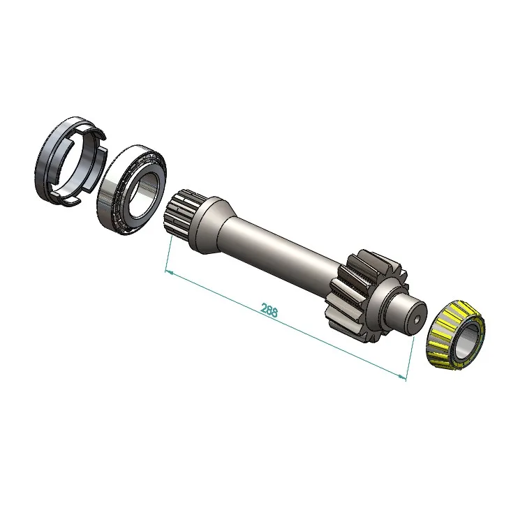 1.02.09.TK ZF EKOMID 9 S 109 (12.92) KARDAN MİL TAKIMI