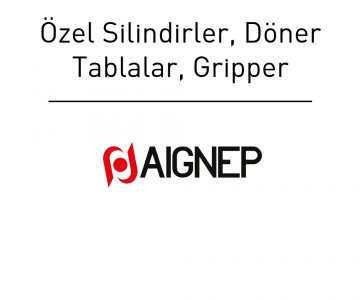 AIGNEP-RTG Döndürme ve parça kavrama elemanları